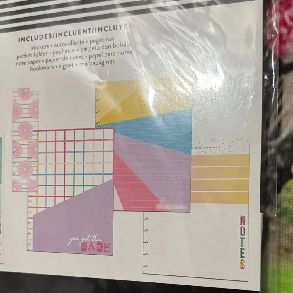The Happy Planner refill Teacher Edition with Purple Cover
